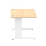 Impulse 1200mm Straight Desk Cable Managed Leg - Image 44