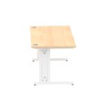 Impulse 1800mm Straight Desk Cable Managed Leg - Image 44