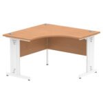 Impulse 1200mm Cable Managed Leg Corner Desk - Image 12