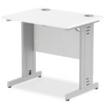 Impulse 800mm Slimline Desk Cable Managed Leg - Image 11