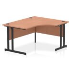 Impulse 1400mm Right Crescent Desk Cantilever Leg - Image 13