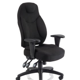 Galaxy Medium Back Task Operator Office Chair with Adjustable Arms