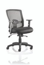 Portland II Medium Mesh Back Task Operator Office Chair with Arms