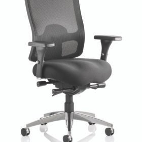 Regent High Mesh Back Ergonomic Task Operator Office Chair with Arms