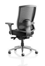 Regent High Mesh Back Ergonomic Task Operator Office Chair with Arms - Image 3
