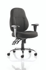 Storm High Back Task Operator Office Chair with Arms