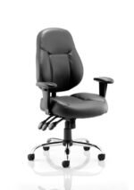 Storm High Back Task Operator Office Chair with Arms - Image 3