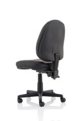 Jackson Medium Back Black Leather Task Operator Office Chair - Image 4