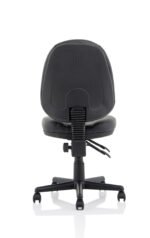 Jackson Medium Back Black Leather Task Operator Office Chair - Image 5