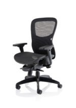 Stealth Shadow High Mesh Back Ergonomic Posture Chair with Arms - Image 3