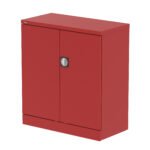 Qube Stationery 2-Door Cupboard With Shelves - Image 11