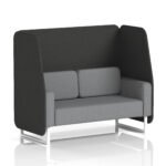 Brixworth Open Booth With White Legs in Two Tone - Image 62