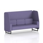 Brixworth Open Booth With Black Legs in Single Tone - Image 66