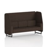 Brixworth Open Booth With Black Legs in Single Tone - Image 72