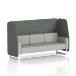 Brixworth Open Booth With White Legs in Two Tone - Image 78