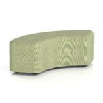 Harlestone Curved Stool in Single Tone
