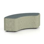 Harlestone Curved Stool in Two Tone - Image 15
