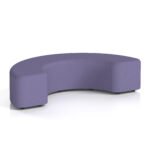 Harlestone Curved Stool in Single Tone - Image 58