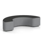 Harlestone Curved Stool in Two Tone - Image 59