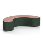 Harlestone Curved Stool in Two Tone - Image 69